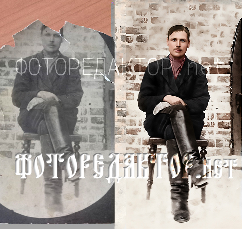 Реконструкция утраченного фрагмента фотографии Реконструкция утраченного фрагмента фотографии